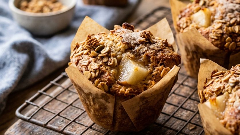 Gordon Ramsay Pear and Granola Muffins Recipe 1 Gordon Ramsay Pear and Granola Muffins Recipe