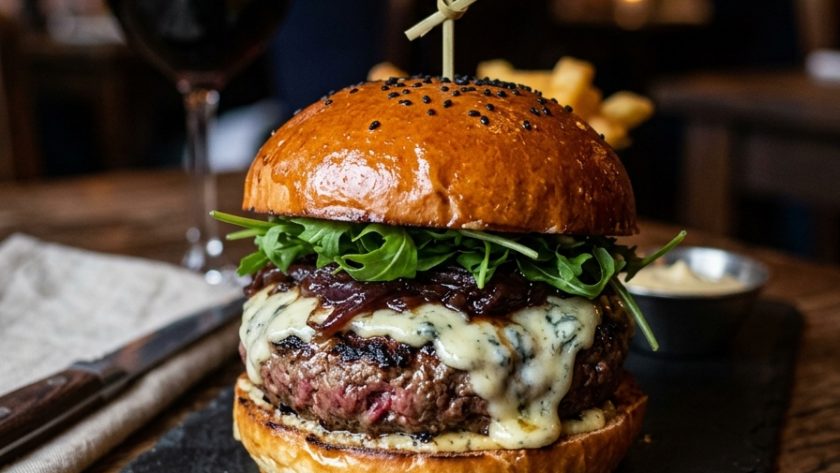 Gordon Ramsay Blue Cheese Burger Recipe