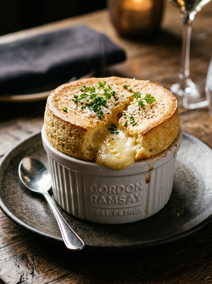 Gordon Ramsay Cheese Soufflé Recipe