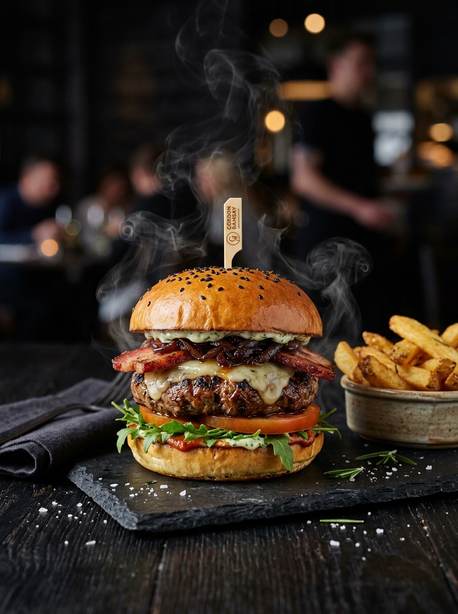 Gordon Ramsay Lamb Burger Recipe