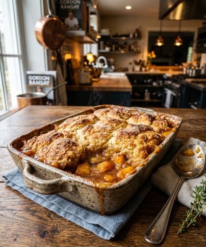 Gordon Ramsay Peach Cobbler Recipe