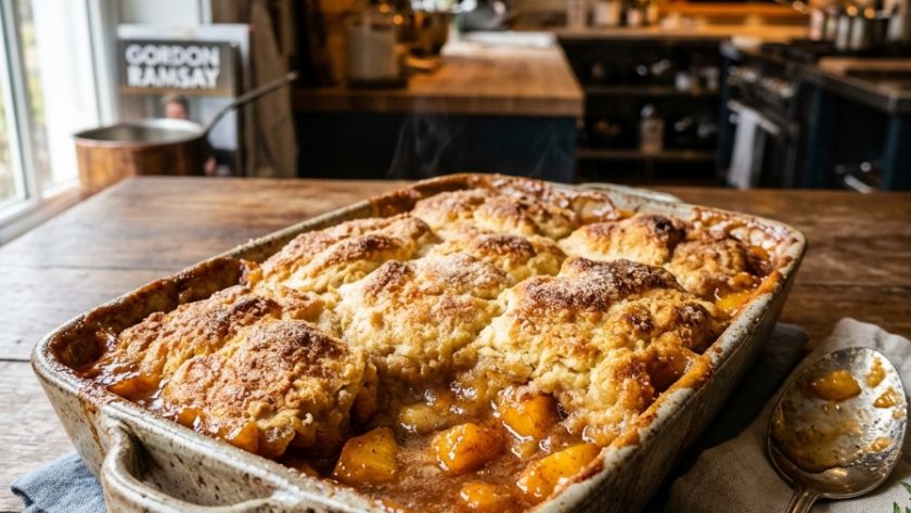 Gordon Ramsay Peach Cobbler Recipe