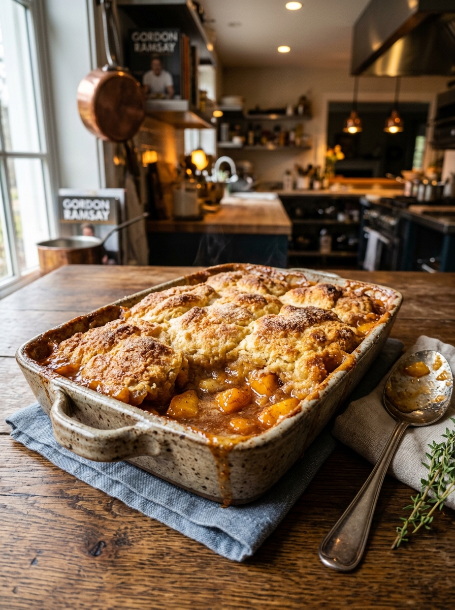 Gordon Ramsay Peach Cobbler Recipe