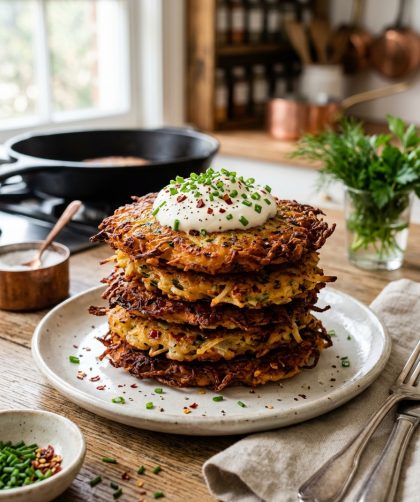 Gordon Ramsay Spicy Potato Pancakes Recipe