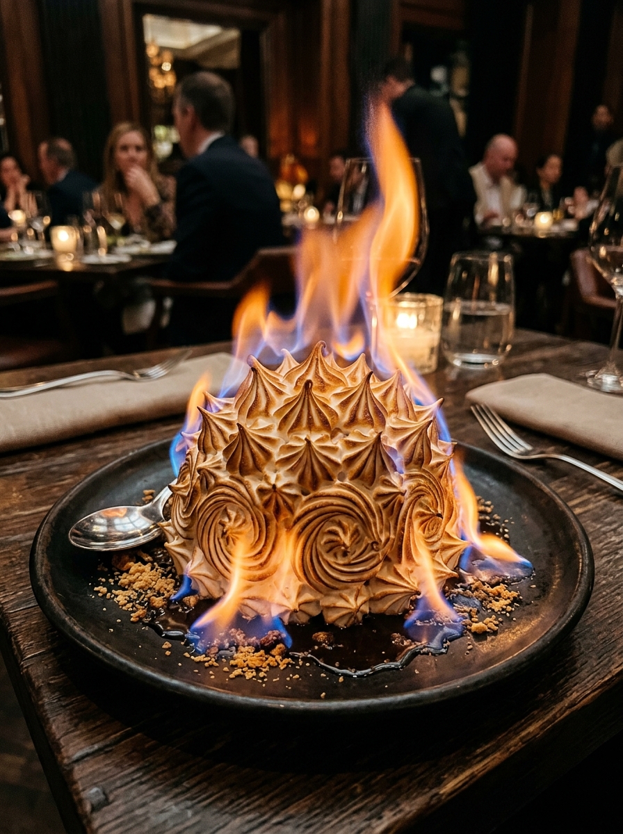 Gordon Ramsay Baked Alaska Flambé Recipe