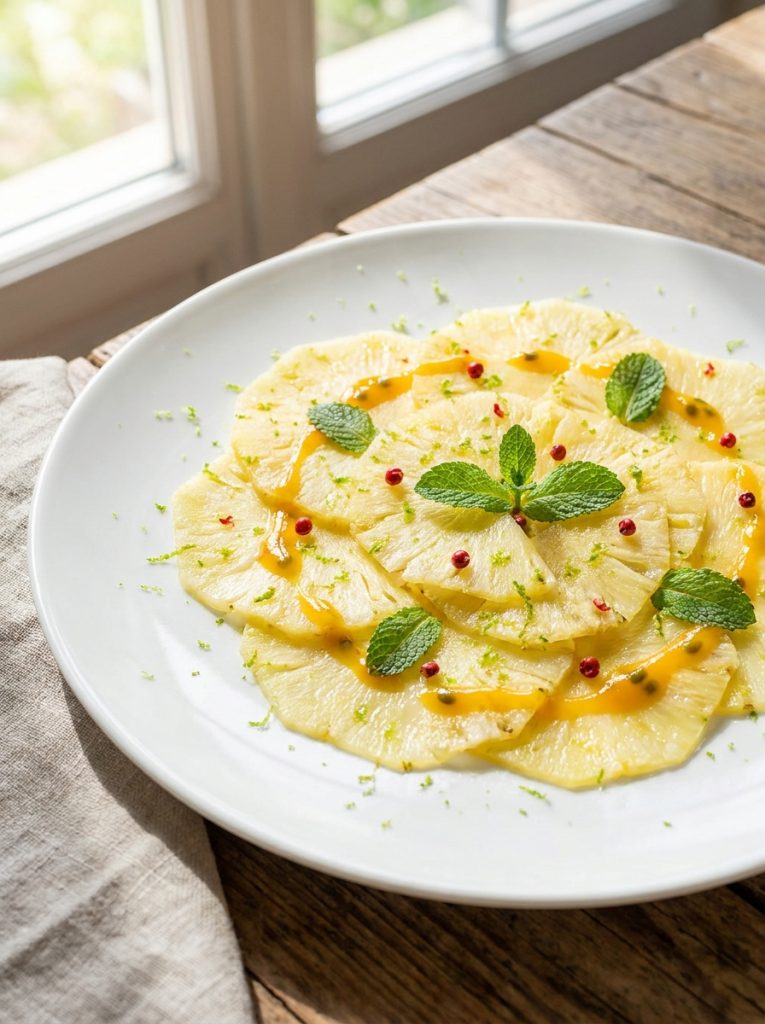 Gordon Ramsay Pineapple Carpaccio Recipe 2 Gordon Ramsay Pineapple Carpaccio Recipe
