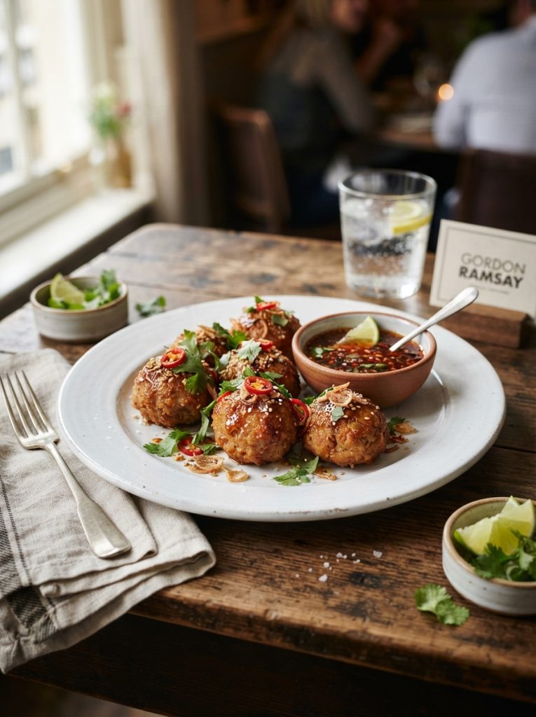 Gordon Ramsay Pork and Prawn Balls Recipe 2 Gordon Ramsay Pork and Prawn Balls Recipe